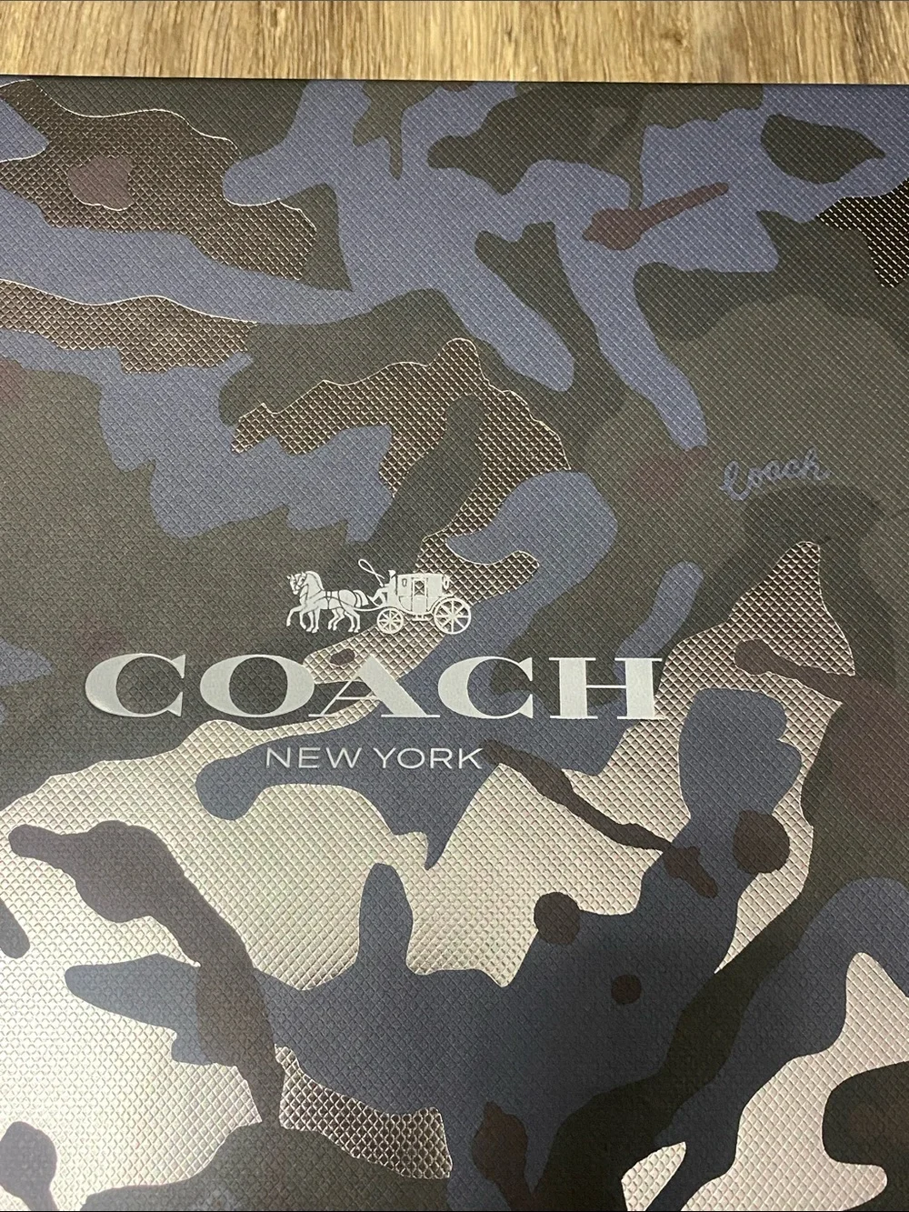 Coach Signature Notebook with Pencil Case